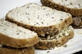 Whole grains tuna sandwish