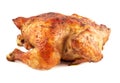 Whole grilled chicken isolated Royalty Free Stock Photo