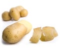 Whole and peeled potatoes