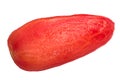 Whole peeled S. Marzano tomato, path Royalty Free Stock Photo