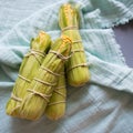 Raw corn prepared for baking Royalty Free Stock Photo