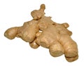 Whole Raw Ginger Root Royalty Free Stock Photo