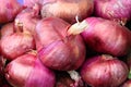 Whole red onions