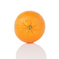 Whole single tangerine