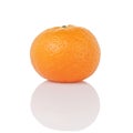 Whole single tangerine