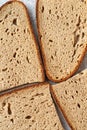 Whole wheat bread. High resolution brown bread texture background. Baking bread Royalty Free Stock Photo