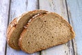 Whole wheat brown bread Royalty Free Stock Photo