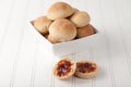 Whole Wheat Dinner Rolls Royalty Free Stock Photo