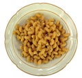 Whole wheat gobbetti pasta Royalty Free Stock Photo