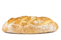 Whole wheat loaf on a white background Royalty Free Stock Photo