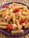 Whole wheat pasta Royalty Free Stock Photo