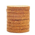 Whole wheat rusks Royalty Free Stock Photo