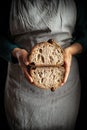 Whole wheat sourdough bread