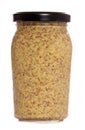 Wholegrain mustard Royalty Free Stock Photo