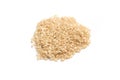 Wholegrains Cateto Rice. Integral Royalty Free Stock Photo