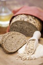 Wholemeal bread Royalty Free Stock Photo