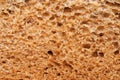 Wholemeal bread texture. Royalty Free Stock Photo