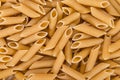 Wholemeal Penne Background Royalty Free Stock Photo