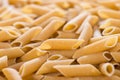 Wholemeal Penne Background Royalty Free Stock Photo