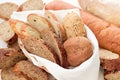 Wholesome Bakery Close Up Fresh Bread Background