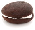 Whoopie Pie On White Background