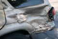 Whoops, some serious automobile damage Royalty Free Stock Photo