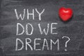 Why do we dream heart