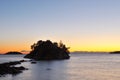 Whytecliff park at sunset