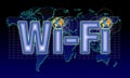 Wi Fi icon phone Royalty Free Stock Photo