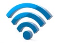 Wi Fi Wireless Network Symbol Illustration Royalty Free Stock Photo