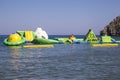 Wibit outdoor inflatable floating water park