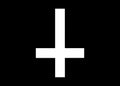 The Cross of Saint Peter or Petrine Cross is an inverted Latin cross traditionally used as a Christian symbol, but in recent times