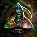 Wiccan Triquetra - Trinity Knot