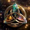 Wiccan Triquetra - Trinity Knot