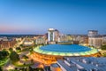 Wichita, Kansas, USA Downtown Skyline Royalty Free Stock Photo