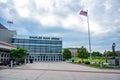 Wichita, Kansas, USA: 6-2021: Entrance to Charles Koch Arena on the Wichita State University central campus where the