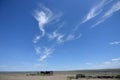 Wickahoney Post Office Stage Station Idaho desert big sky with people horizontal