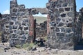 Wickahoney Post Office Stage Station Idaho side wall doorway close horizontal