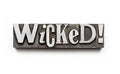 Wicked! Royalty Free Stock Photo