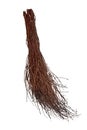 Wicked broom isolated Royalty Free Stock Photo