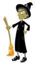 The Wicked Witch Royalty Free Stock Photo