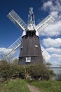 Wicken Windmill Royalty Free Stock Photo