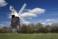 Wicken Windmill Royalty Free Stock Photo