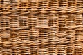 Wicker rattan background. Texture. Close-up. Background for design Royalty Free Stock Photo