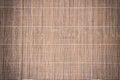 Wicker bamboo tissue texture with stripes. Bamboo striped background for design