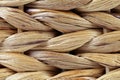 Wicker Basket texture. Close up. Horisontal. Royalty Free Stock Photo