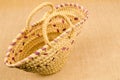 Wicker basket Royalty Free Stock Photo