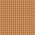 Wicker basket weaving pattern seamless texture