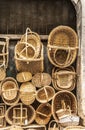 Wicker Baskets Royalty Free Stock Photo