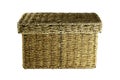 Wicker Box Royalty Free Stock Photo